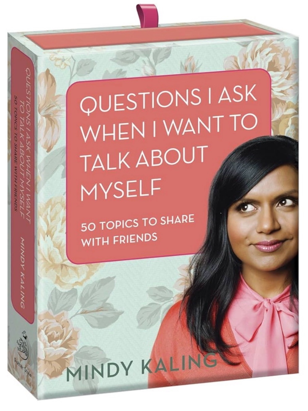 Questions I Ask When I Want to Talk About Myself - Pink Conversation Card Set by